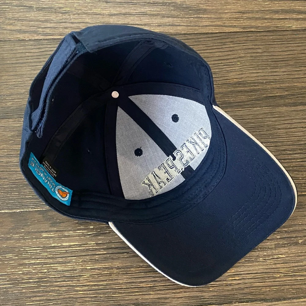 NEW Pikes Peak Hat Cap NWOT Adjustable Strap Back Navy Blue Colorado Mountain